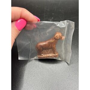 Wade Whimsies England Brown Lab Labrador Dog Figurine Animal Trinket Collectible